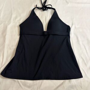 Calvin Klein black tankini top size 6B
